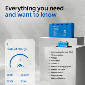 Victron Energy SmartShunt with connected wiring highlighting clean, retrofit-friendly installation