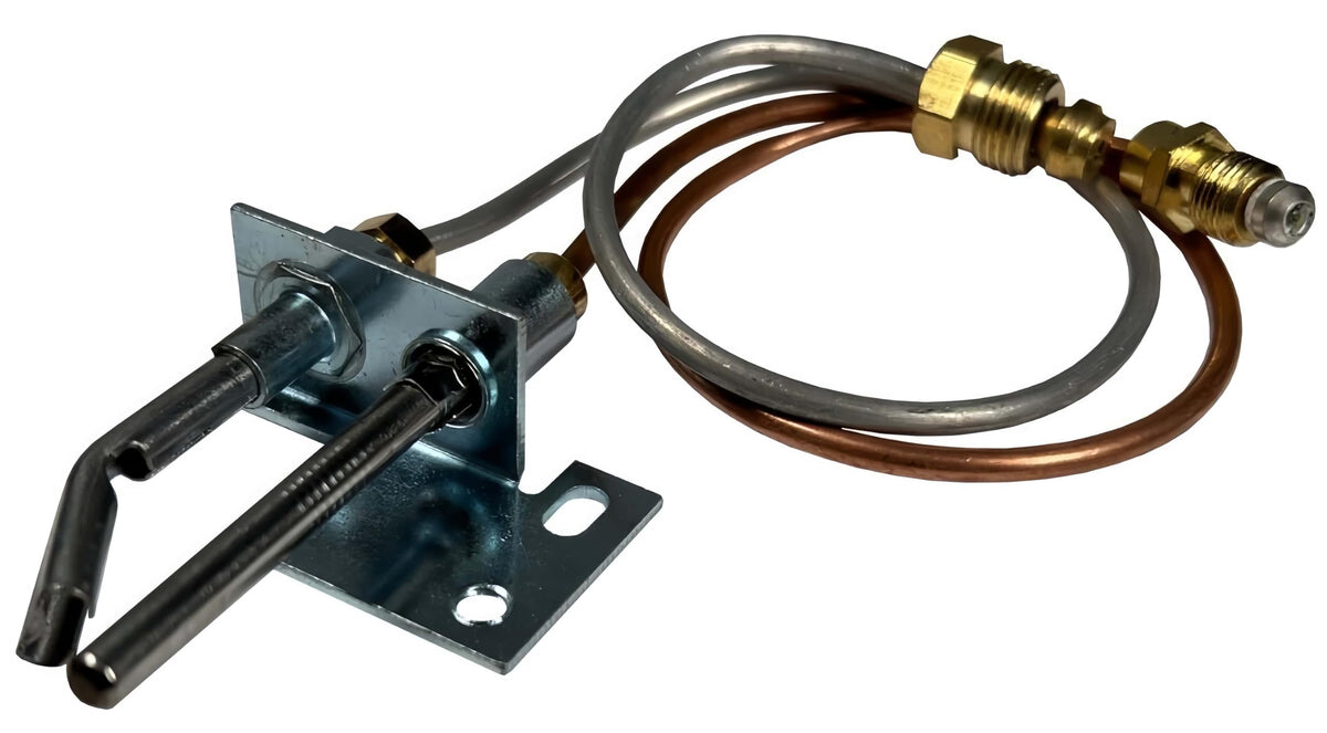 Viefow pilot assembly connection detail highlighting fittings and secure sealing benefit