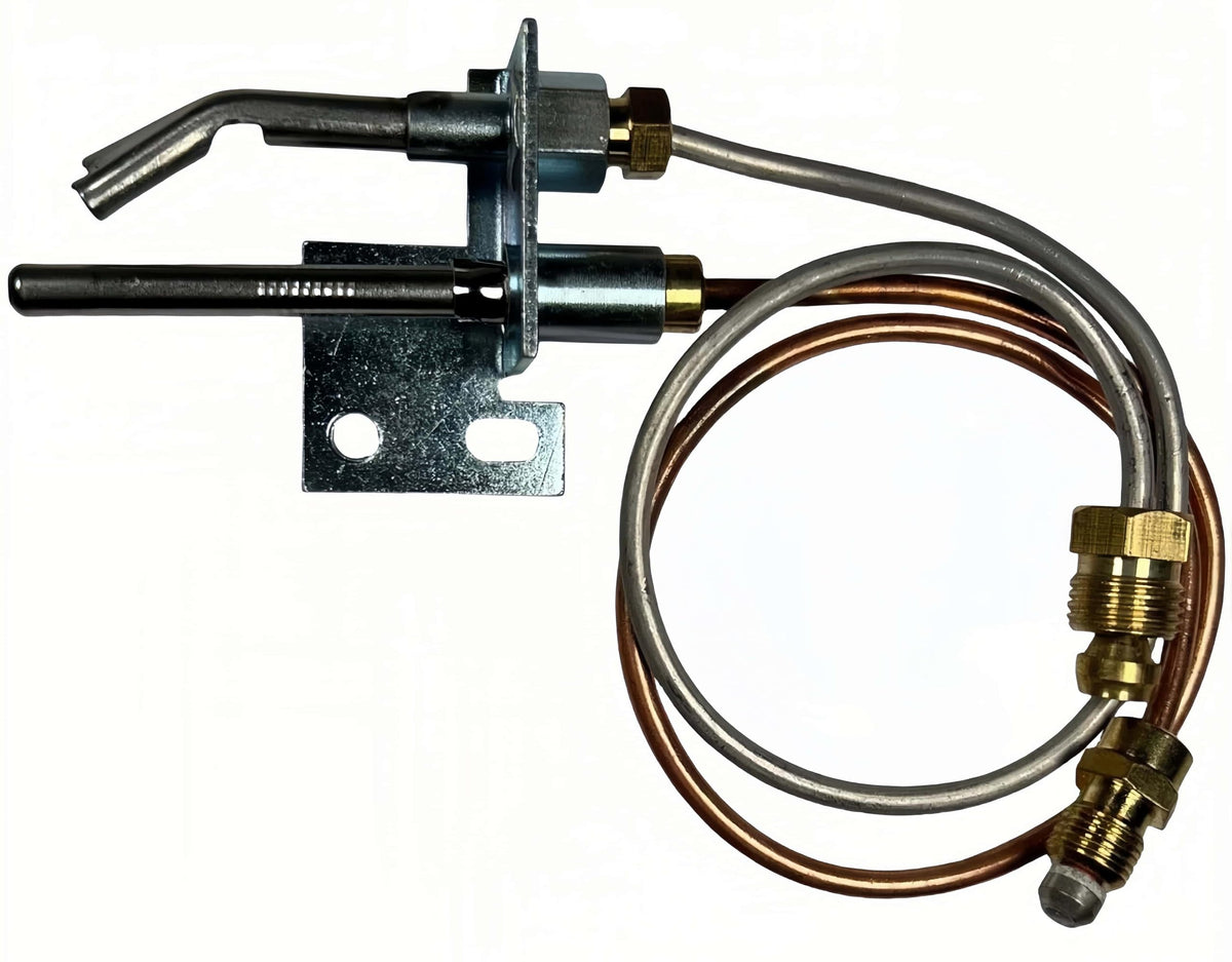 Viefow pilot assembly installed in RV water heater demonstrating reliable in-use performance