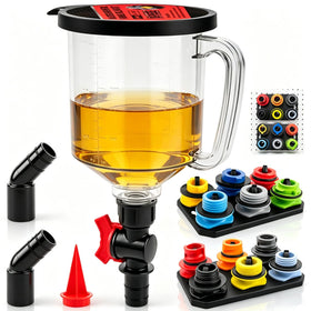 Vieliian front view of complete funnel kit showing organization and capacity