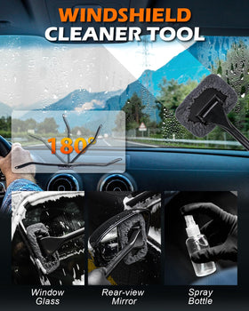 Viewmax cleaning gel container showing moldable gel removing crumbs easily