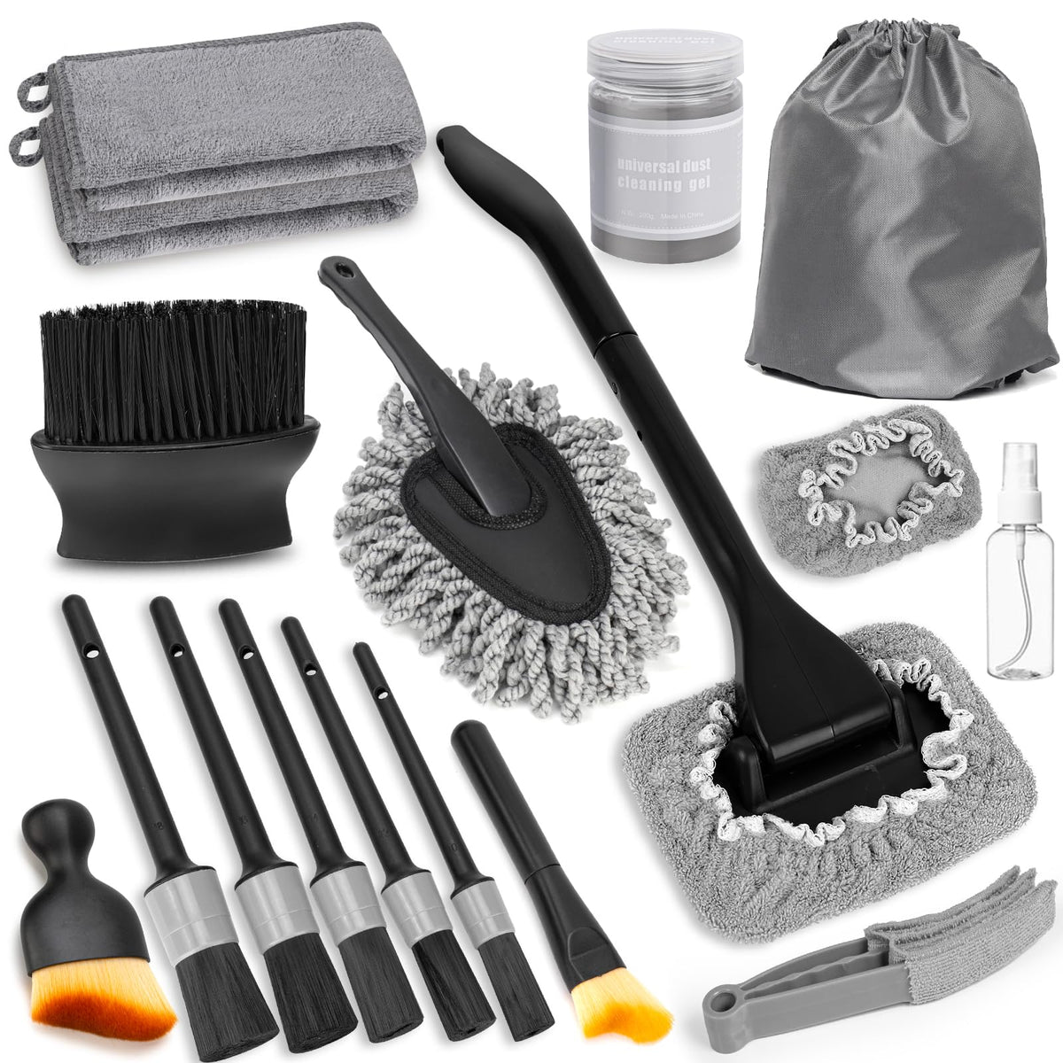 Viewmax front kit arrangement showing all tools and benefits of organization