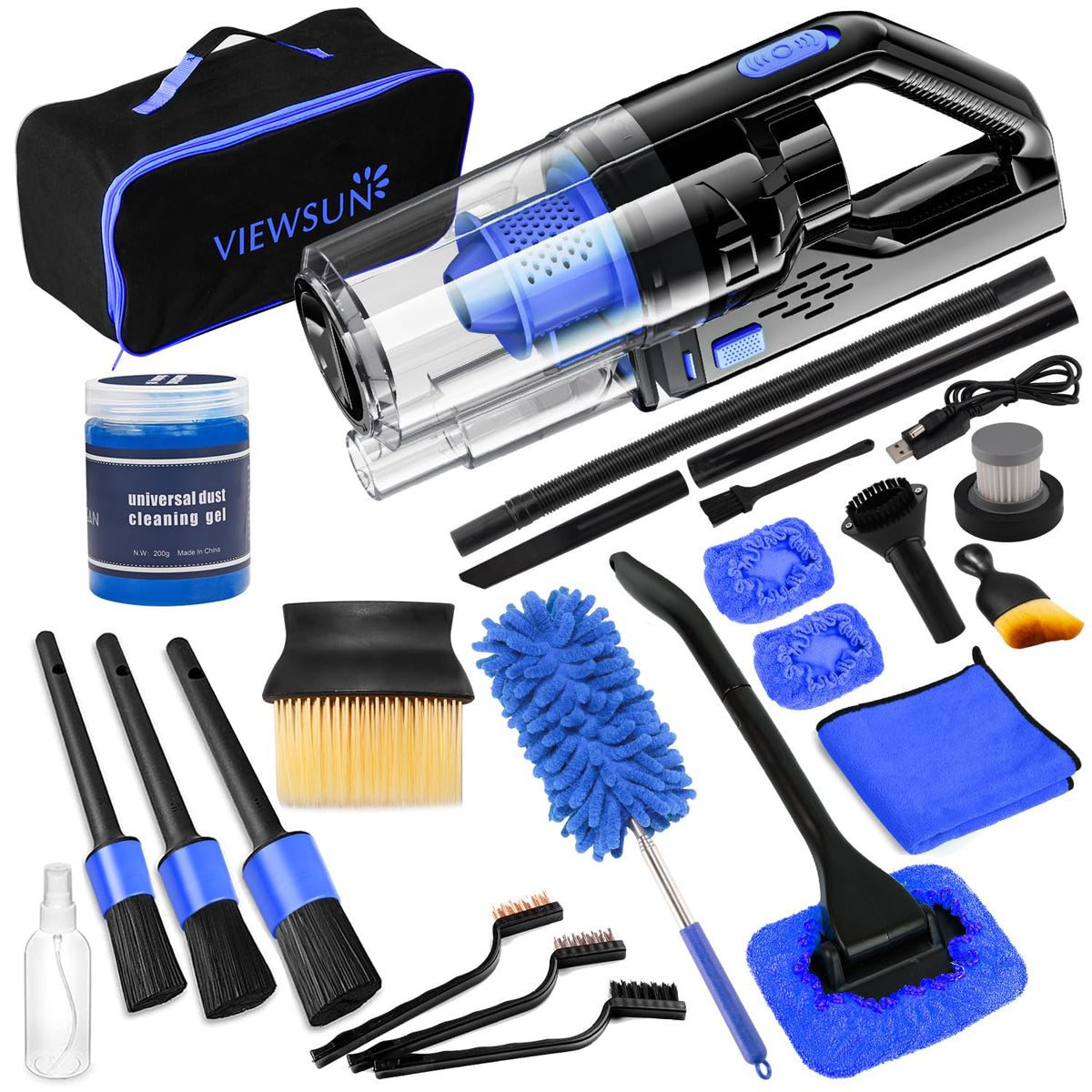 Viewsun front packaging showing full kit and benefits