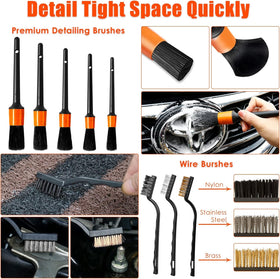 Viewsun wire brushes close-up for removing rust and stubborn residue effectively