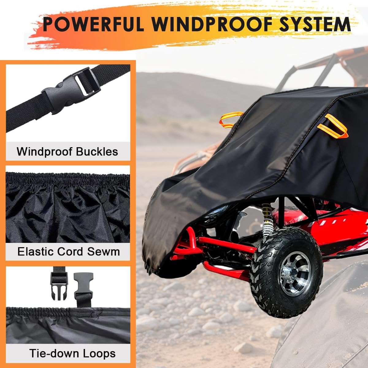 VIKIBO reflective handle and adjustable strap enabling safer handling benefit