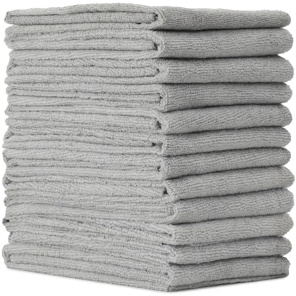 VIKING front view of 12-pack towels showing quantity and color practical use