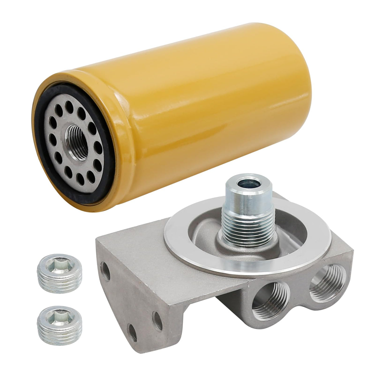 VIKKSAER front view of remote mount base showing cartridge fit and easy access