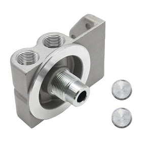 VIKKSAER front view fuel filter base showing mounting interface and easy replacement benefit