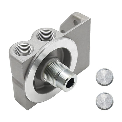 VIKKSAER front view fuel filter base showing mounting interface and easy replacement benefit