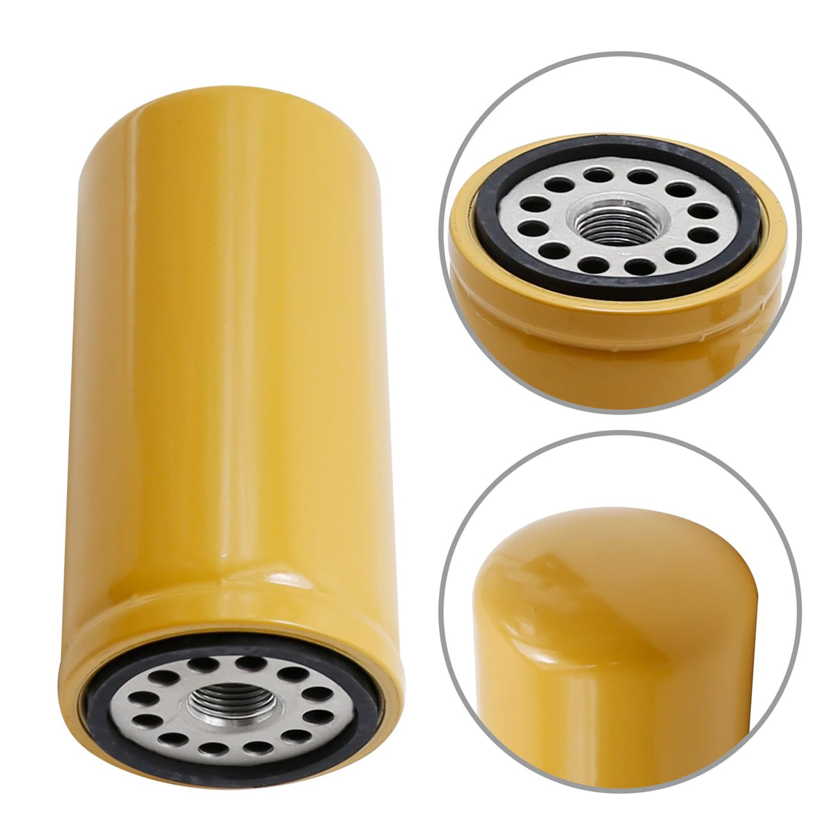 VIKKSAER view of 1/2" NPT inlet and outlet fittings for leak-resistant connections