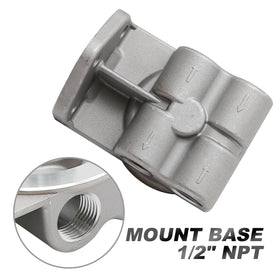 VIKKSAER side profile of base mounted on engine for easier maintenance