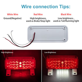 VINAUO installed on trailer rear improving nighttime signaling safety