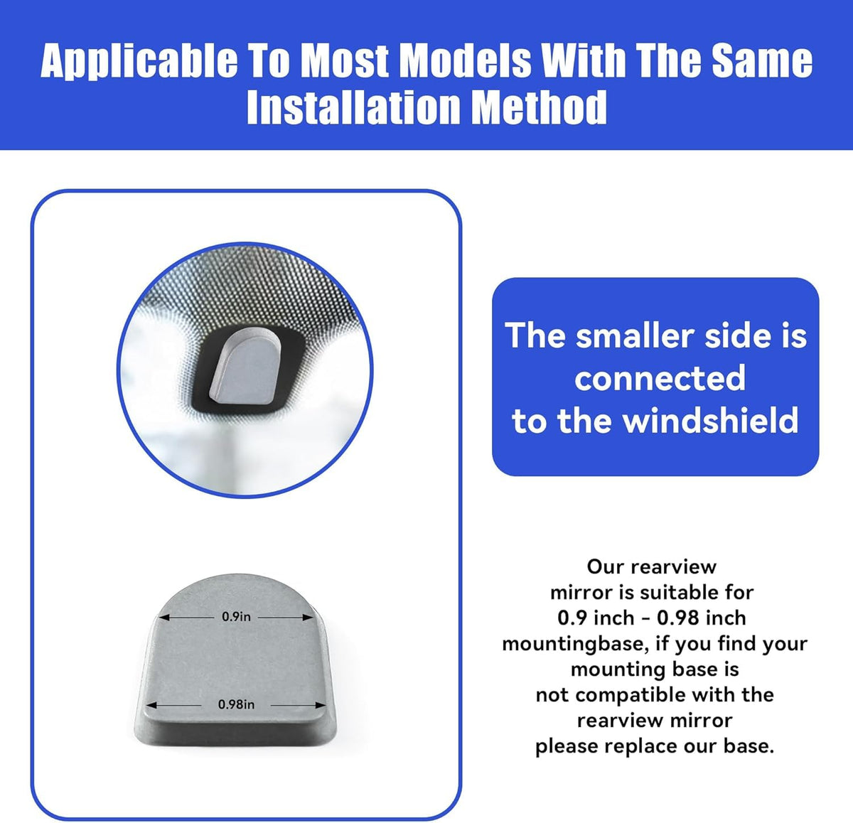 VINLUNM durable metal bracket detail showing stable mounting advantage