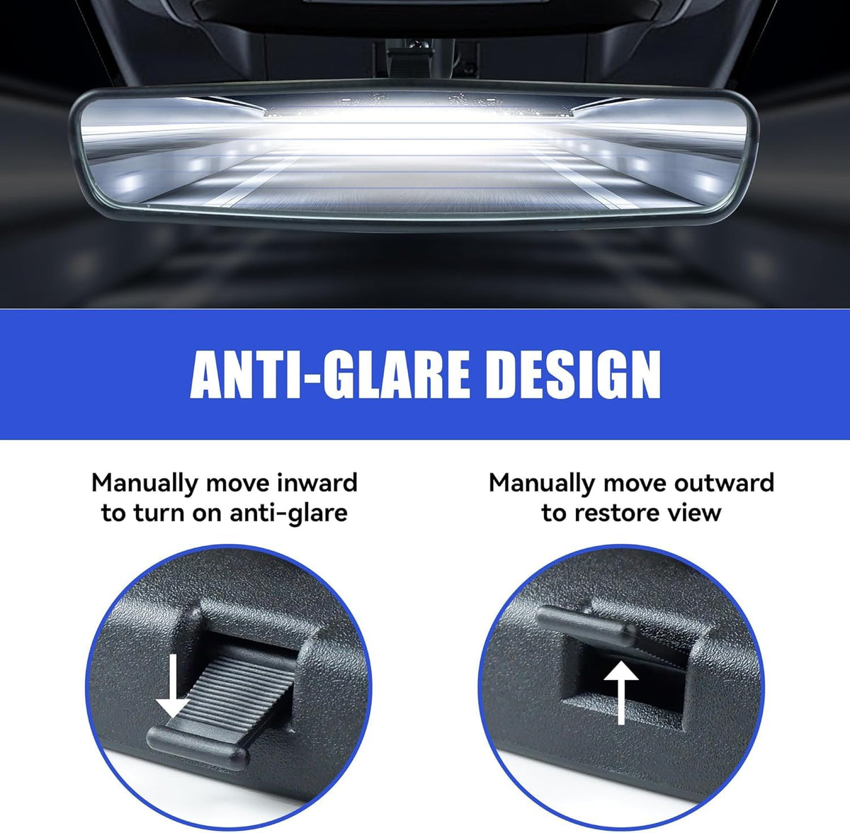 VINLUNM included windshield mounting base and installation tool for easy fit