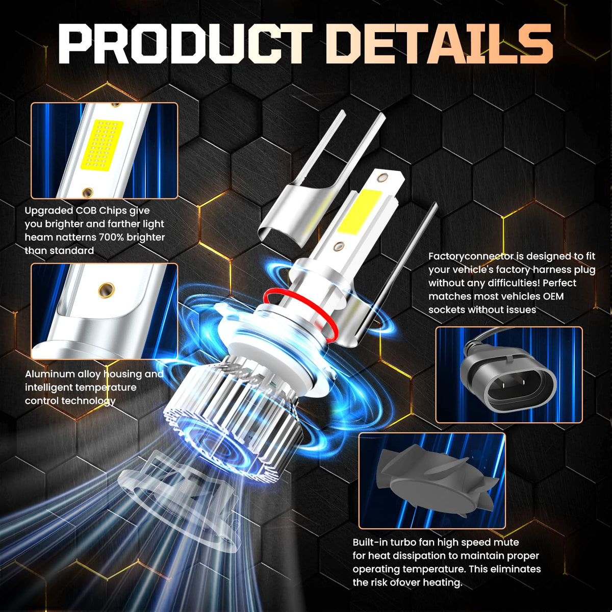 VIONTREX bottom fan and heat dissipation design for prolonged life