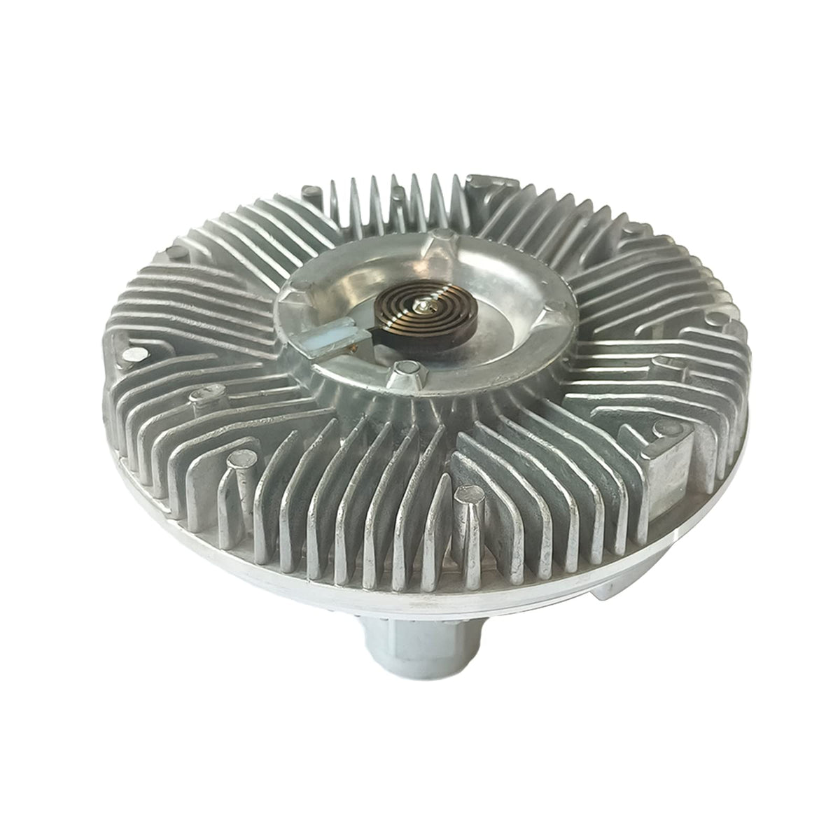 VIPCAR fan clutch installed on engine demonstrating proper alignment and cooling