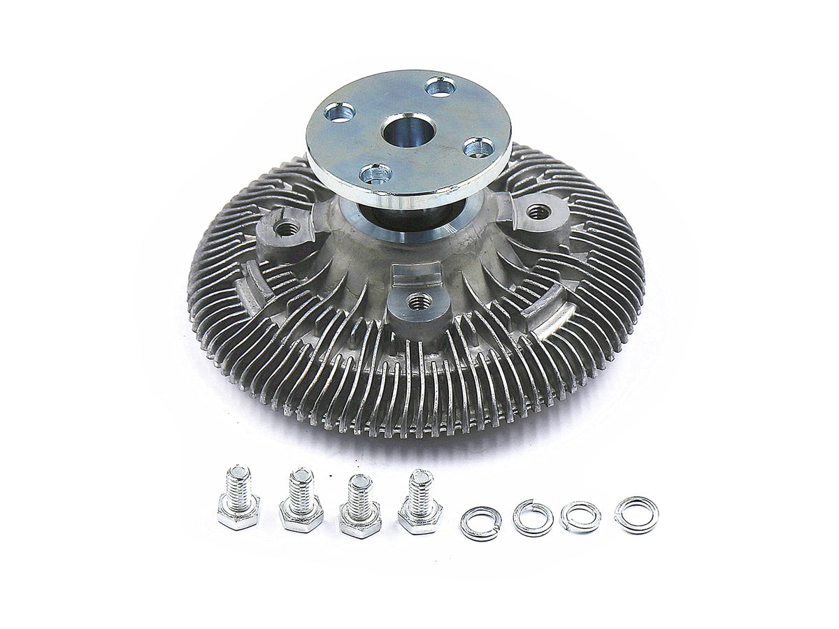 VIPCAR front view fan clutch showing flange and shaft for precise fit