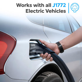 VIPTOO adapter connected to Tesla destination charger showing expanded charging access