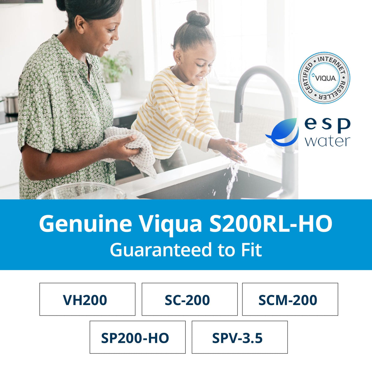 Viqua S200RL-HO glass tube detail highlighting consistent UV surface