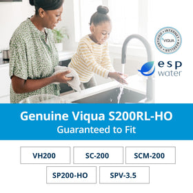 Viqua S200RL-HO glass tube detail highlighting consistent UV surface