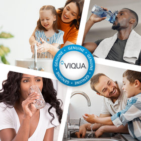 Viqua S200RL-HO lifestyle view near kitchen sink showing water protection