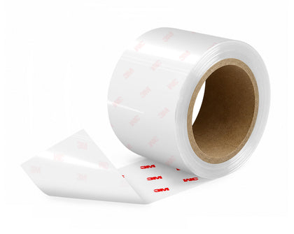 VViViD 3M clear tape roll front view showing size and clear protection benefit