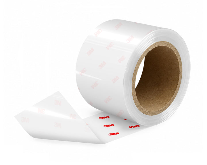 VViViD 3M clear tape roll front view showing size and clear protection benefit