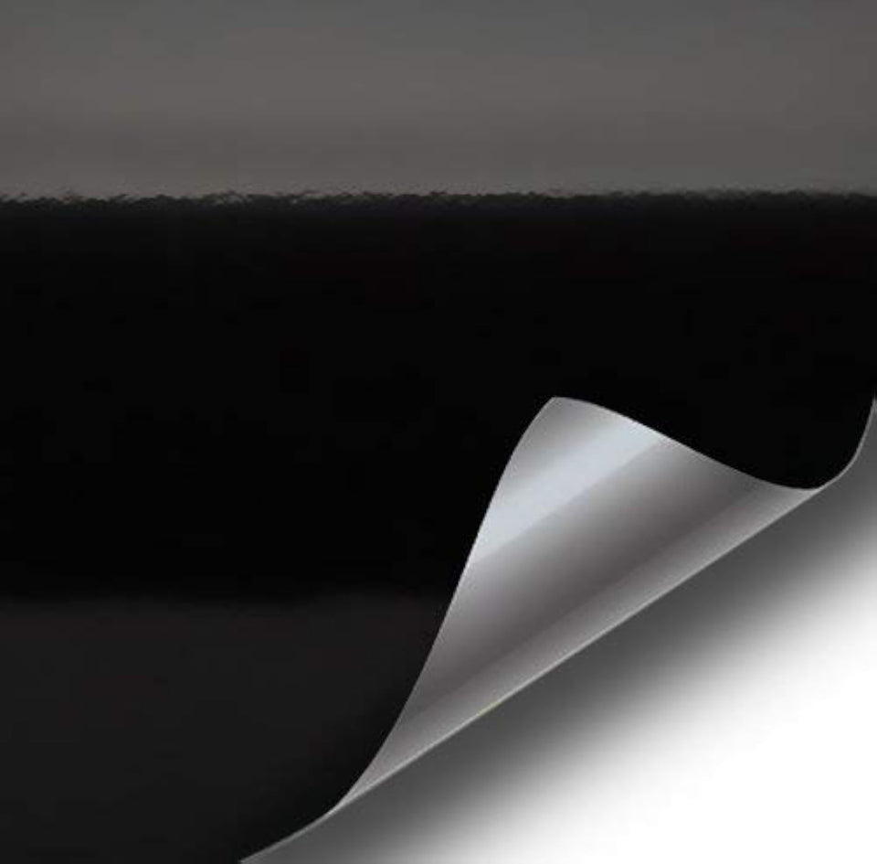 VViViD high gloss roll front view showing neat edges and premium look