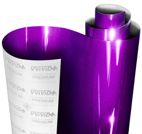 VViViD front packaging showing candy metallic purple and premium finish