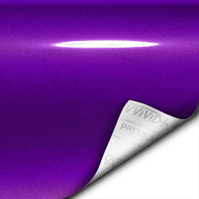 VViViD on a car detail shot highlighting show-quality color depth