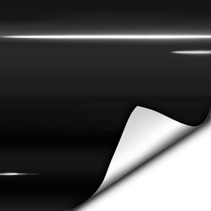 VViViD front packaging showing gloss black sheet and dimensions benefiting quick identification