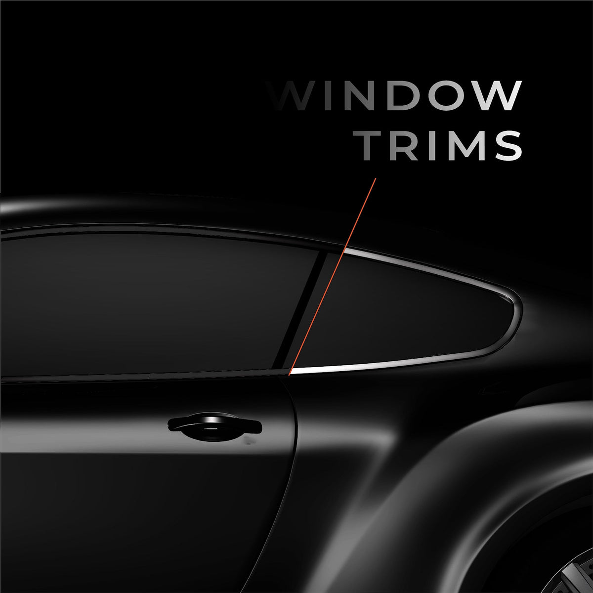 VViViD used as interior door accent showing clean decorative upgrade benefit
