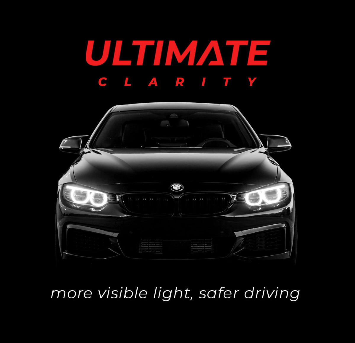 VViViD applying film to headlight with heat gun for easy conforming benefit