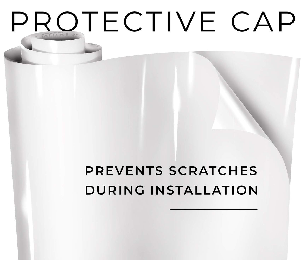VViViD installer fitting the wrap on a curved panel showing ease of conformability benefit
