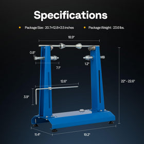 VIVOHOME accessories layout with weights and hex wrenches for ready-to-use setup