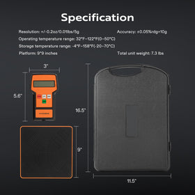 VIVOHOME battery compartment detail showing 9V battery slot for quick field power