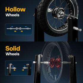 VIVOHOME low-friction bearings rotating wheel for precise balancing benefit