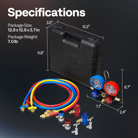 VIVOHOME organized carrying case with tools arranged for easy transport and storage