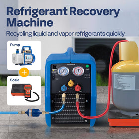 VIVOHOME close-up of oil-less piston compressor improving recovery speed