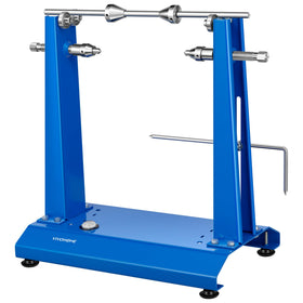 VIVOHOME front view of assembled stand showing sturdy frame and balance function