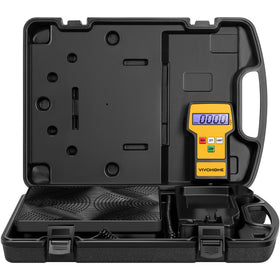 VIVOHOME front view of refrigerant scale showing compact design and platform stability