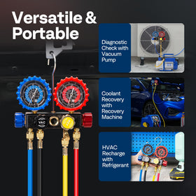 VIVOHOME hose reinforcement cross-section illustrating four-layer durability