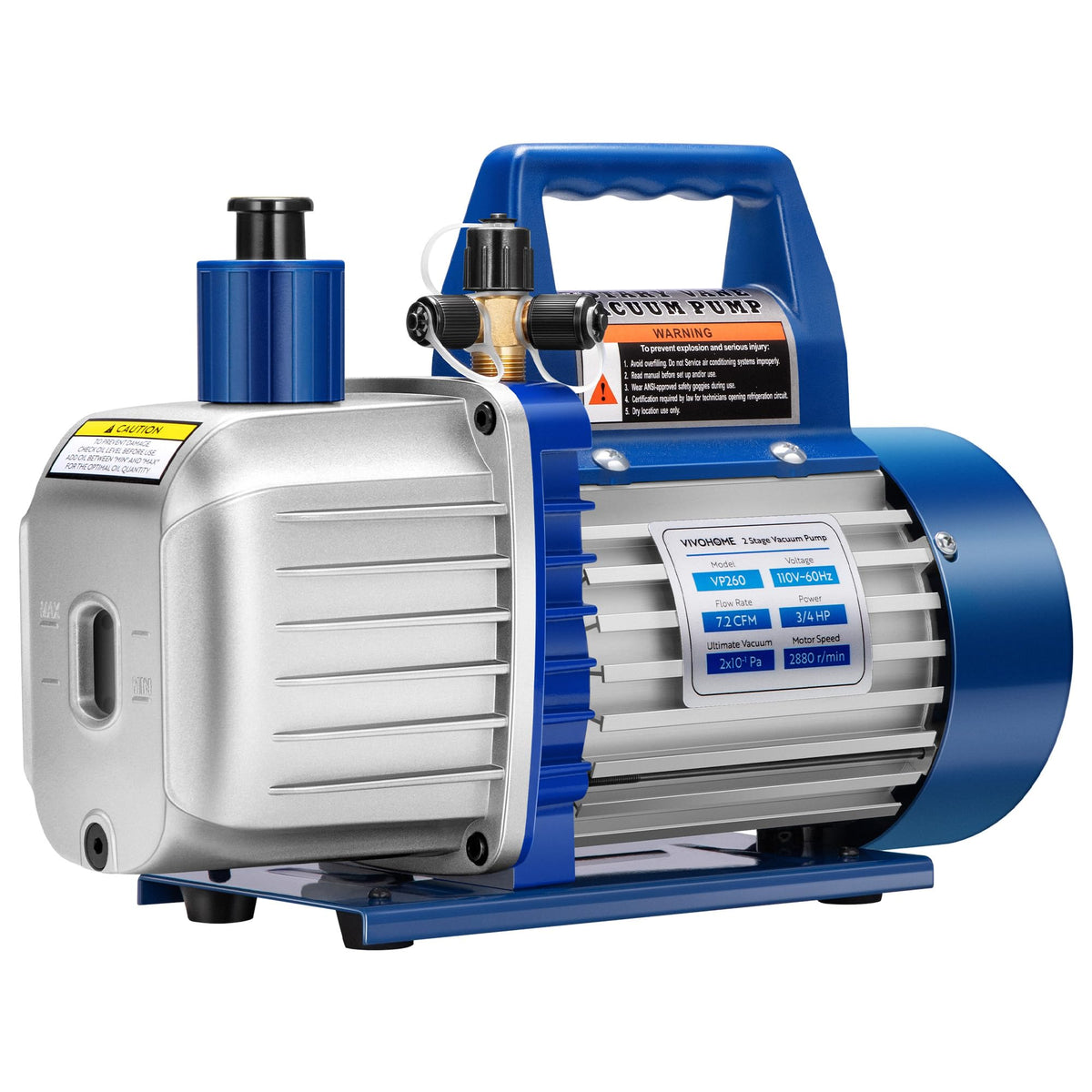 VIVOHOME pump front view showing controls and durable housing for reliable service