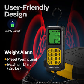 VIVOHOME heavy-duty aluminum frame detail ensuring durable precise measurements