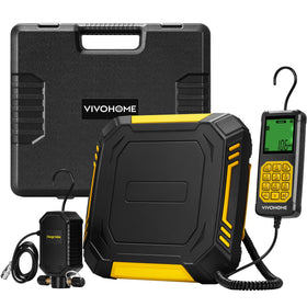 VIVOHOME RCS-320V front panel showing clear display and controls for quick setup