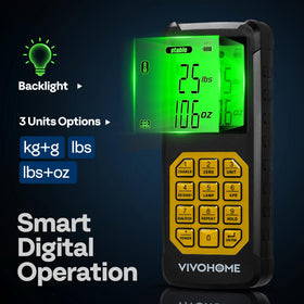 VIVOHOME digital keypad and backlit display for accurate preset and monitoring