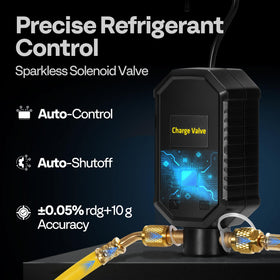 VIVOHOME solenoid valve close-up illustrating reliable auto-dosing and leak control