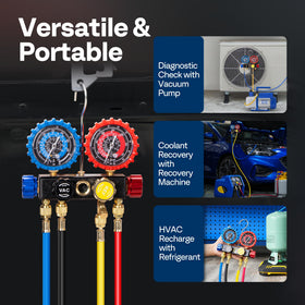 VIVOHOME kit next to hand showing compact scale and portability benefit