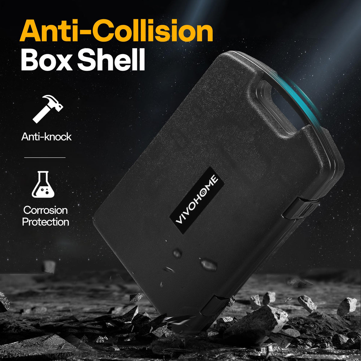 VIVOHOME LCD displaying FULL overload alert preventing device damage benefit