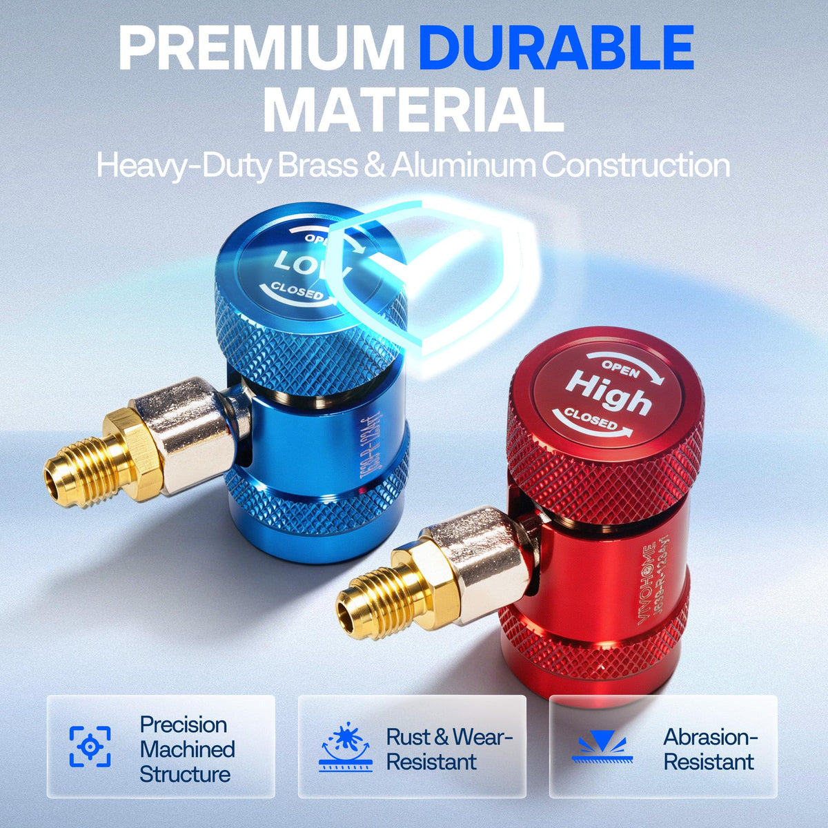 VIVOHOME valve core remover detail enabling quick valve servicing and compatibility